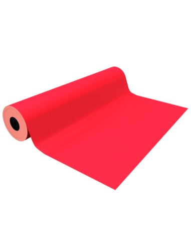Papel de regalo basika metalizado rojo bobina 31 cm