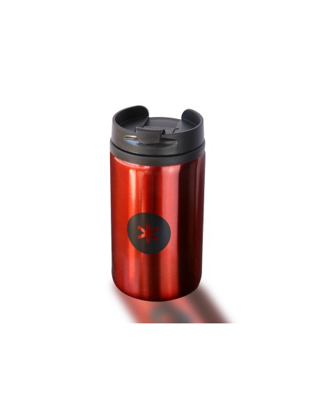 Vaso antartik acero inoxidable con tapa dosificador de seguridad y base acolchada 290 ml color rojo
