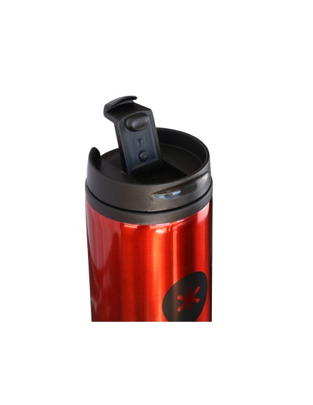 Vaso antartik acero inoxidable con tapa dosificador de seguridad y base acolchada 290 ml color rojo