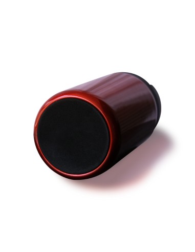 Vaso antartik acero inoxidable con tapa dosificador de seguridad y base acolchada 290 ml color rojo