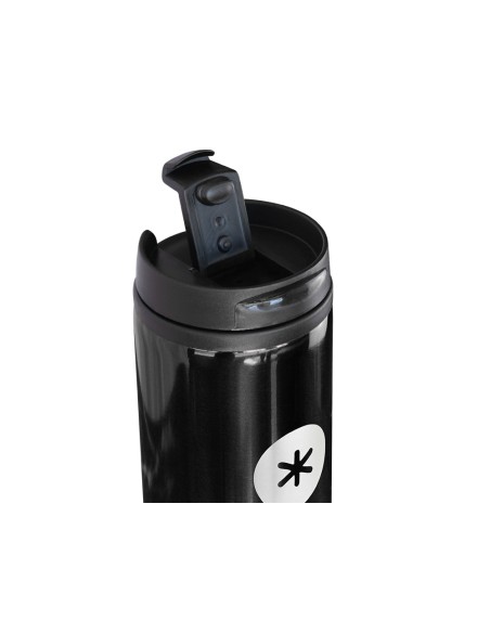 Vaso antartik acero inoxidable con tapa dosificador de seguridad y base acolchada 290 ml color negro