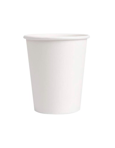 Vaso de carton biodegradable blanco 360 cc paquete de 40 unidades