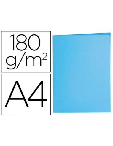 Subcarpeta liderpapel a4 azul pastel 180g m2