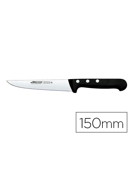 Cuchillo cocina arcos universal hoja de acero inoxidable 150 mm