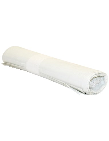 Bolsa basura industrial blanca 85x105cm galga 110 rollo de 10 unidades