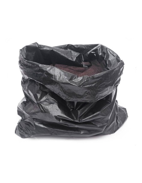 Bolsa basura industrial biznaga negra 85x105cm galga 120 rollo de 10 unidades