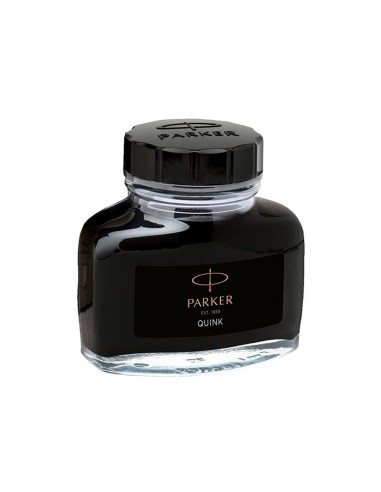 Tinta estilografica parker negra frasco