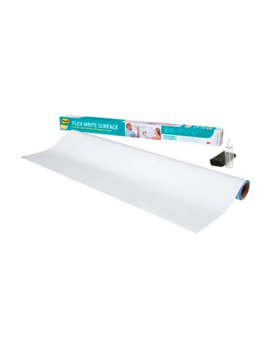 Pizarra blanca post it super sticky flex rollo adhesivo removible 1219x1829 cm