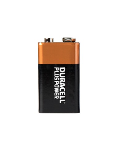 Pila duracell alcalina plus 9v blister con 1 unidad