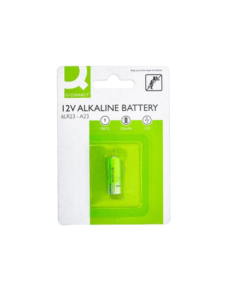 Pila q connect alcalina ag23 6lr23 12v blister de 1 unidad