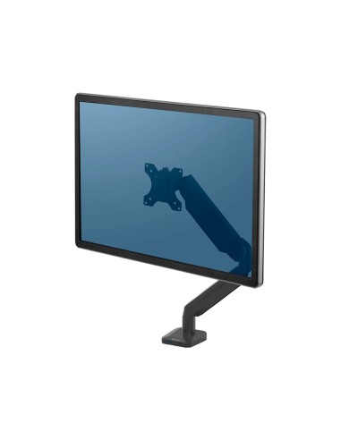 Brazo para monitor fellowes serie platinum 1 pantalla ajustable altura normativa vesa hasta 8 kg negro