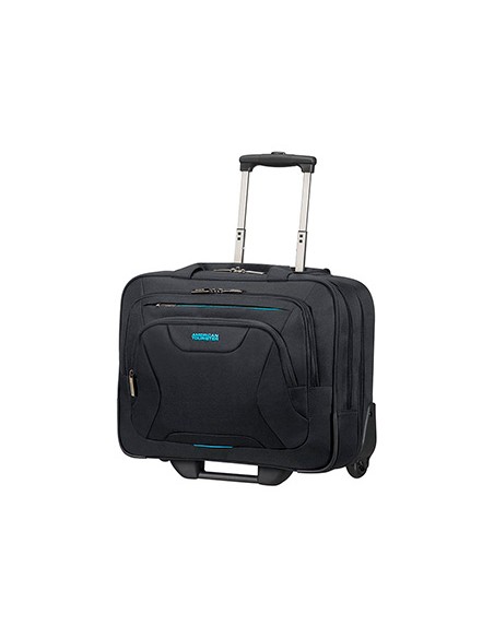 Maletin samsonite american tourister work para portatil de 156 con ruedas y compartimento para ropa color