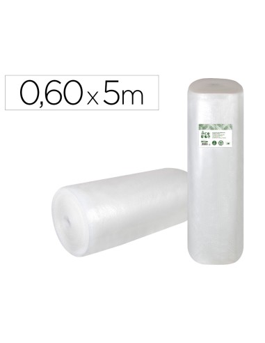 Plastico burbuja liderpapel ecouse 060x5m 30 de plastico reciclado