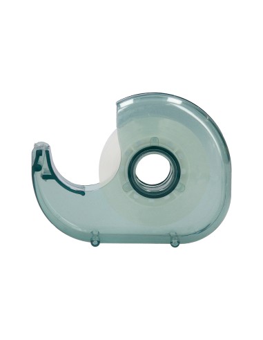 Miniportarrollo liderpapel ecouse 100 plastico reciclado para cinta de 33 mt x 19 mm