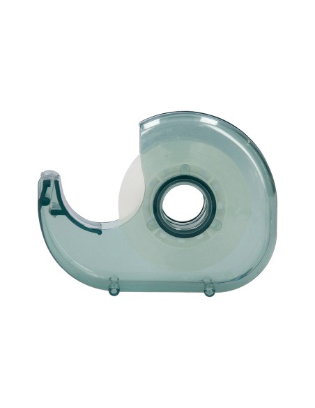 Miniportarrollo liderpapel ecouse 100 plastico reciclado para cinta de 33 mt x 19 mm