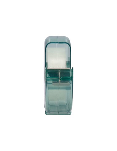 Miniportarrollo liderpapel ecouse 100 plastico reciclado para cinta de 33 mt x 19 mm