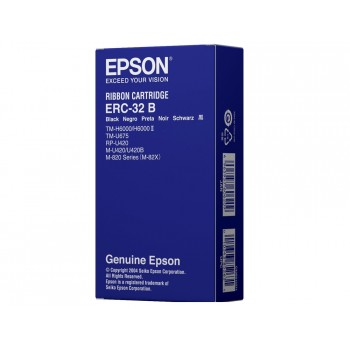 Cinta impresora epson erc 32b negra tm h6000