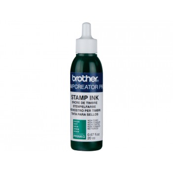 Tinta para reentintado verde 20 cc para sellos automaticos brother
