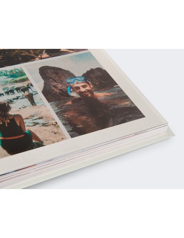 Album de fotos liderpapel anillas con 20 hojas autoadhesivas