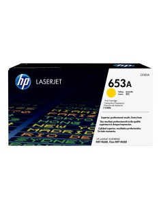 HP CF322A Amarillo Cartucho de Toner Original - 653A