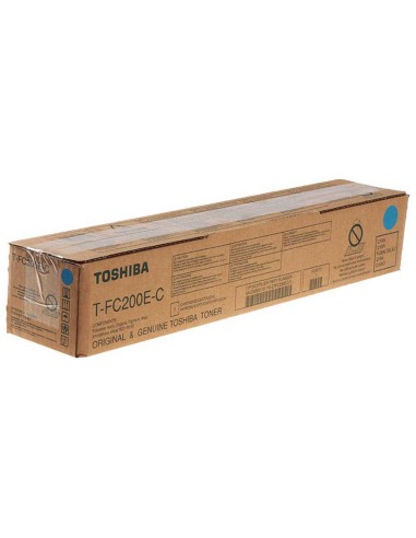 Toshiba T-FC200EC Cyan Cartucho de Toner Original - 6AJ00000259/6AJ00000195/6AJ00000119