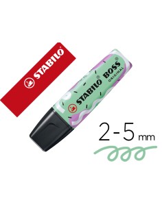 Rotulador stabilo boss fluorescente original pastel by ju schnee pizca de menta