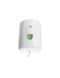 Dispensador papel secamanos bunzl greensource hoja a hoja fabricado en abs color blanco