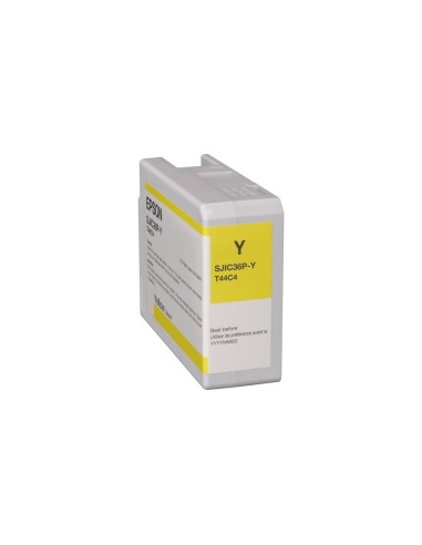 Epson SJIC36P Amarillo Cartucho de Tinta Original - C13T44C440/SJIC36P(Y)