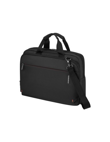 Maletin para portatil samsonite network 4 156 negra con asa y bolsillos exteriores color negro