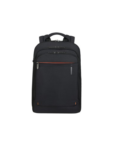 Mochila para portatil samsonite network 4 156 negra con asa y bolsillos exteriores color negro