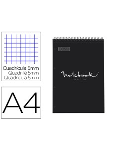 Cuaderno espiral miquelrius notebook 1 emotions reporter tapa forrada din a4 microperforado 80 hojas