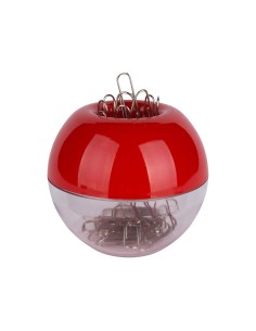 Portaclips apli magnetico con clips incluido color rojo