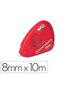 Pegamento apli roller compact permanente 8 mm x 10 m