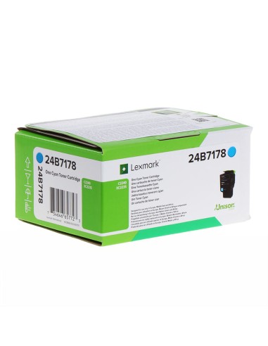 Lexmark C2240/XC2235 Cyan Cartucho de Toner Original - 24B7178