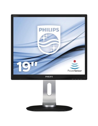 Monitor Reacondicionado Philips 19" 19P4Qyeb/00 Wled, Contraste 1000:1, 5 Ms, Vga), Color Negro Regulable Altura 6 Meses De Gara