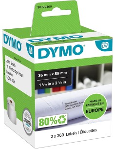 Dymo LW 99012 Etiquetas Originales de Direccion Grandes...
