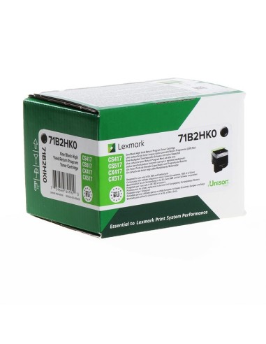 Lexmark CS417/CX417/CS517/CX517 Negro Cartucho de Toner Original - 71B2HK0/71B0H10