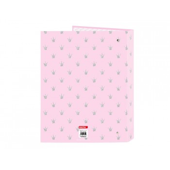 Carpeta safta carton folio 4 anillas mixtas 265x40x330 mm moos magic girls