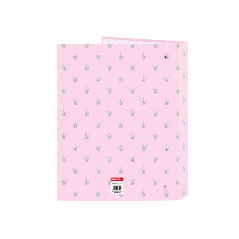 Carpeta safta carton folio 4 anillas mixtas 265x40x330 mm moos magic girls