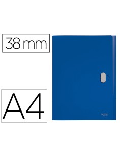 Carpeta de proyectos leitz recycle din a4 polipropileno lomo 38 mm azul