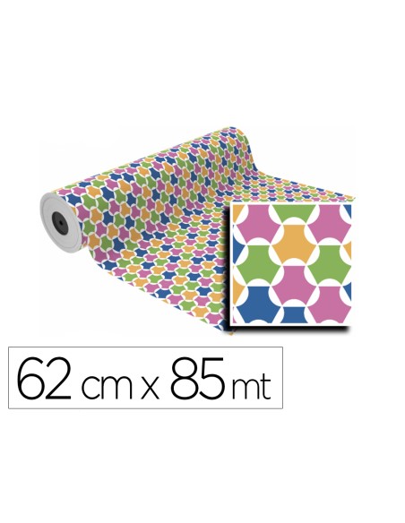 Papel de regalo basika ta2204 c bobina 62 cm