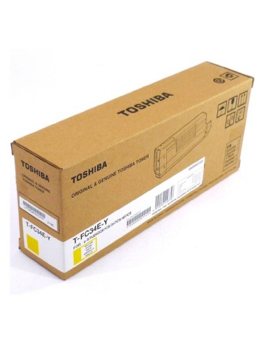 Toshiba T-FC34EY Amarillo Cartucho de Toner Original - 6A000001812