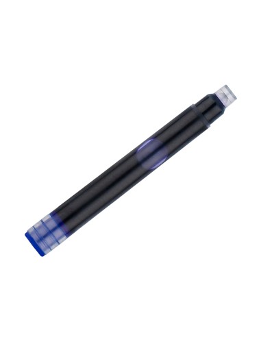 Tinta estilografica belius azul caja 6 cartuchos