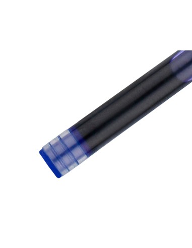 Tinta estilografica belius azul caja 6 cartuchos
