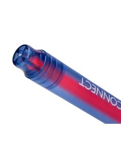 Rotulador q connect fluorescente punta biselada fabricado en pet reciclado bolsa de 4 unidades colores