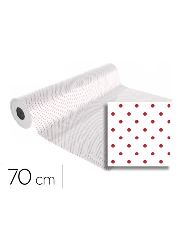Papel de regalo basika polipropileno transparente deco td1102 b bobina 70 cm
