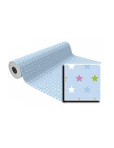 Papel de regalo basika in2104 a bobina ancho 31 cm longitud 85 m peso 2 kg gramaje 60 gr