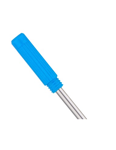 Recambio boligrafo belius con rosca azul caja 3 unidades