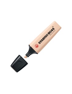 Rotulador stabilo boss pastel fluorescente 70 nature colors beige