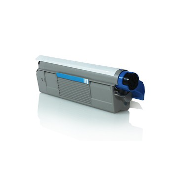OKI C712 Cyan Cartucho de Toner Generico - Reemplaza...